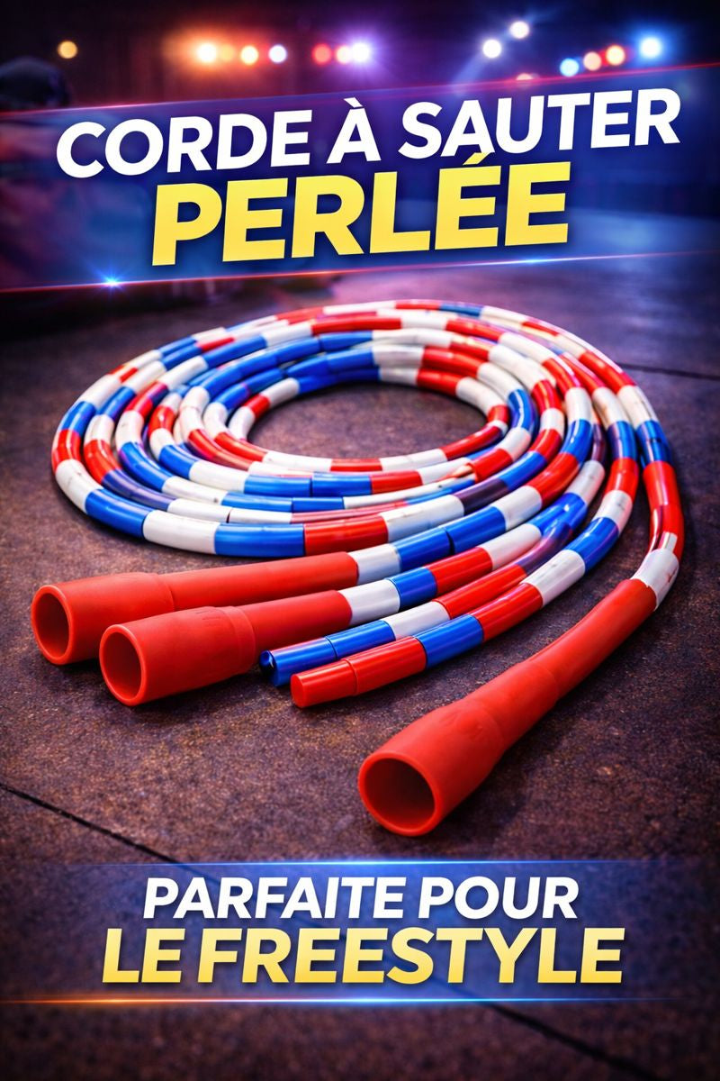 Corde à Sauter Perlée pour le Freestyle
